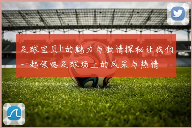 足球宝贝h的魅力与激情探秘让我们一起领略足球场上的风采与热情